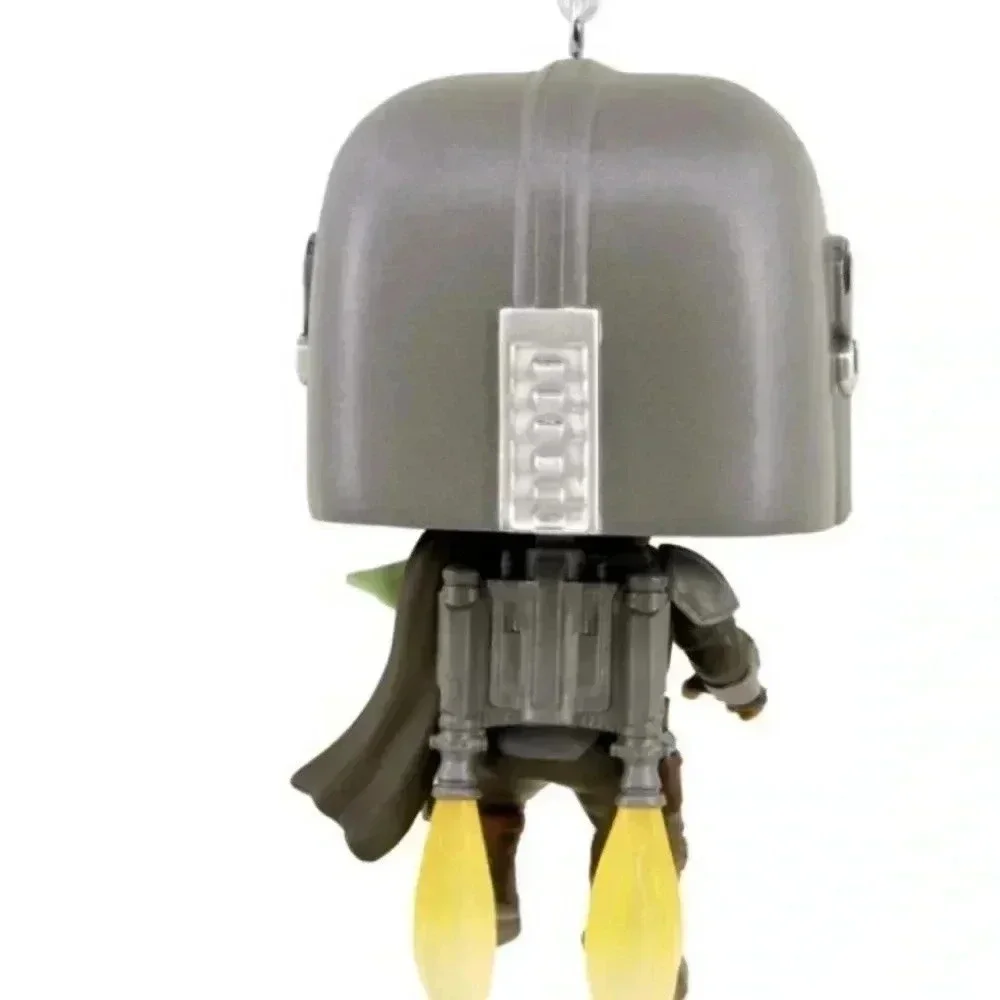 Hallmark Funko Pop Star Wars The Mandalorian & Grogu ornament NIB 2022 C…
